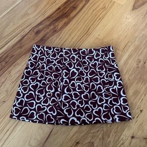 Urban Outfitters Heart mini skirt !❤️